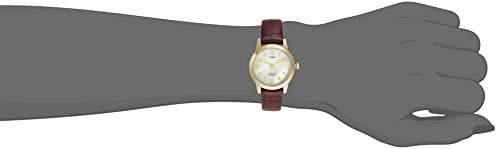 Timex Womens Elevated Classics Burgundy Dress Watch