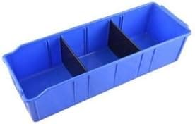 Panda Bin/Automotive, Hardware Tools Electronic, Engineering Small Utilities Tools Or Screws Rectangular Plastic Storage Box_Psb 403 (Blue, 415Mm X 150Mm X 110Mm)