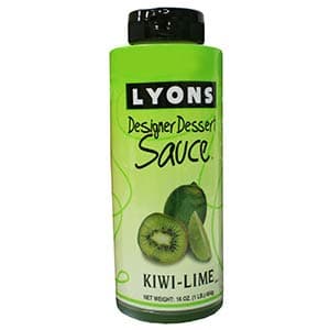 Lyons Kiwi Lime Designer Dessert Sauce, 16 oz.