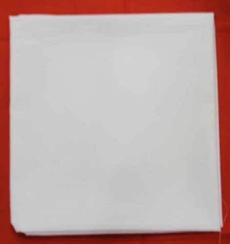 Polyester Cotton White Pooja Cloth 1.25Yds