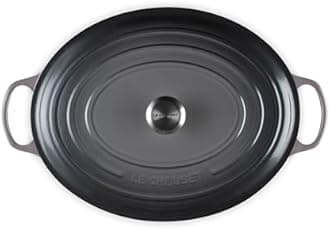 Le Creuset Enameled Cast Iron Signature Oval Dutch Oven, 15.5 qt., Oyster