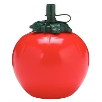 WIN-WARE Tomato Shaped Sauce Bottle Dispenser. Dishwasher Safe Ketchup Dressing Utensil