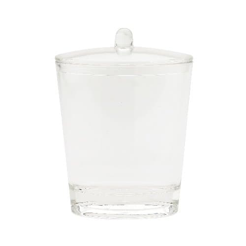 Lisbeth Dahl Clear Cotton Canister with Lid