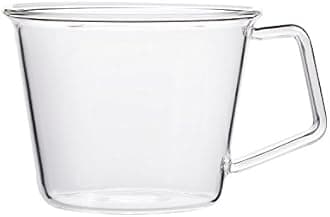 KINTO 8434 CAST Coffee Cup, 6.8 fl oz (220 ml), Heat-resistant Glass, Microwave and Dishwasher Safe