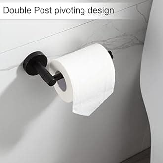 BGL Bathroom Hardware Set Black Bathroom Accessory Set Towel Bar 8 Pieces