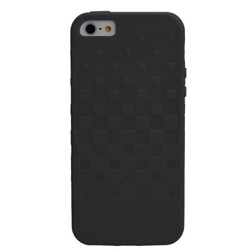 Carryingmate Industries USA 35053 Cube TPU Case for iPhone 5 - 1 Pack - Retail Packaging - Black