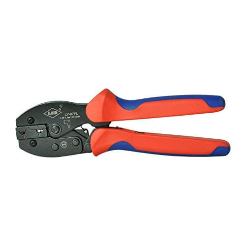 LSD LY-07FL flag terminals crimping tools for flag female insulating joint hand crimping tools carbon steel flat crimping pliers