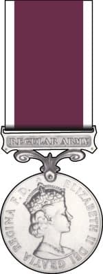 Army Long Service and Good Conduct Miniature Medal