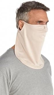 Coolibar UPF 50+ Men's Women's Crestone UV Face Mask - Sun Protective