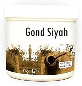 Prexy Hakim Suleman's Gond Siyah (Kala Gond) - Pure & Natural Plant Based Product 3.5274 Ounce