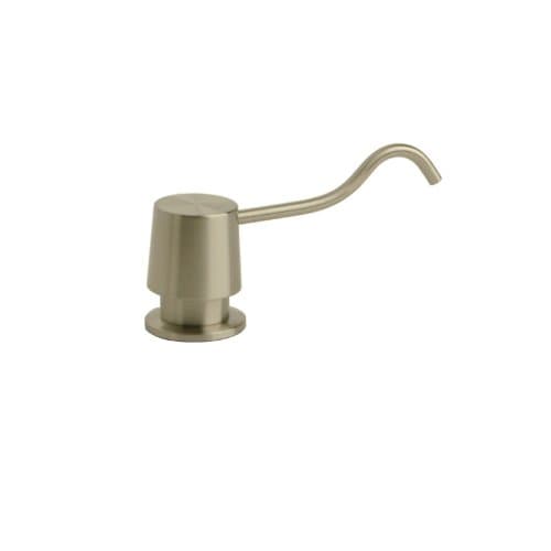 Traditional Deck Mount Soap Dispenser in Stainless Steel