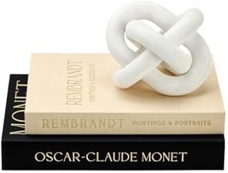 Decorative Books for Home Aesthetic Fake Books for Modern Linen Covered Photo Storage Keepsake Box for Coffee Table Farmhouse Set of 2 (Black-Beige)