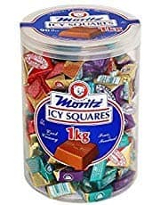 Moritz Chocolate Icy Squares 180 Units, (2 x 90ct, 2kg Total)