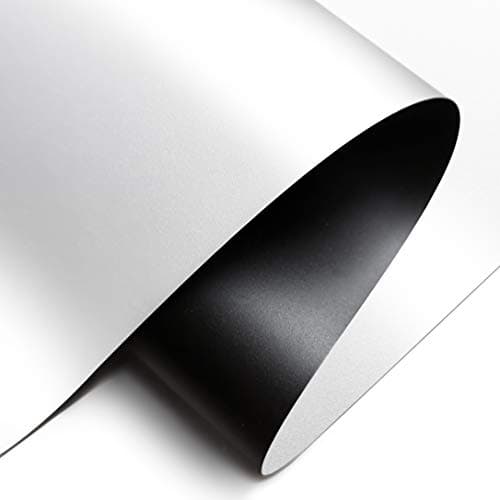 Projector Screen Material Fabric 69x118 inch for Max 130 inch 16:9 Projection Screen DIY, Black Backing 4K Ultra HD Front Projection EVA Polymer Material (White)