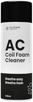 AC Coil Foam Cleaner Spray for Split & Window AC | Instant Foam Cleaning | Safe on Metal Coils & Fins | Powerful AC Coil Cleaner for Better Cooling & Airflow – 600ml (Pack of 1)
