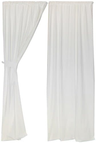 Living Textiles Baby Twill Curtains - Ivory
