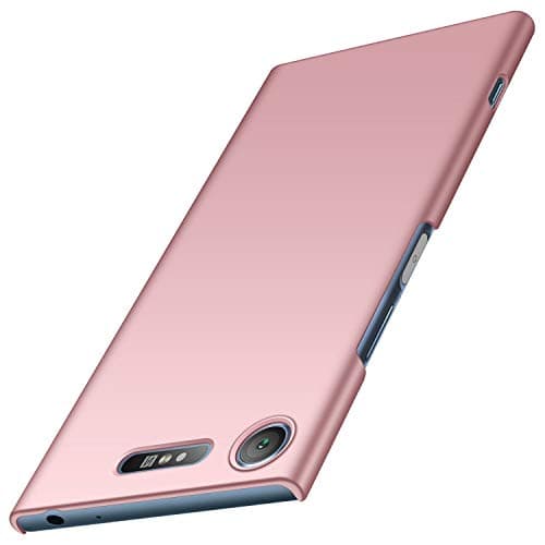 Tianyd Sony Xperia XZ1 Case, [Ultra-Thin] Materials Ultra-Thin Protective Cover for Sony Xperia XZ1 (Smooth Pink)