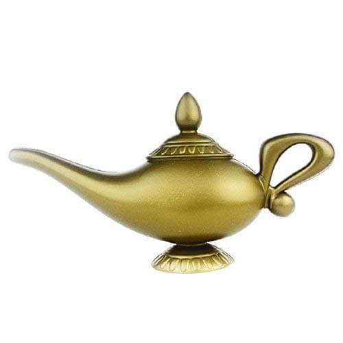 DIVISTAR Plastic Model Aladdin's Lamp Cosplay Halloween Props