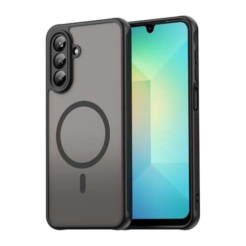 Compatible with Samsung Galaxy A26 5G Case Cover,Compatible with MagSafe,Anti-Fall,Compatible with Samsung SM-A266M/DS Galaxy A26 5G / SM-A266U Cell Protective Phone Case Black