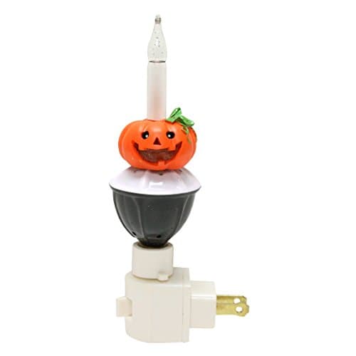 Roman 48910 - 6.25" Jack-O-Lantern Bubble Light Night Light