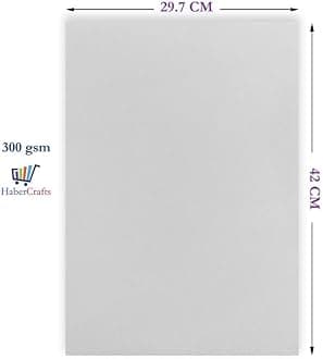 A3 Blotting Paper for Ink & Oil - Super Absorbent 300gsm - 100 White Sheets