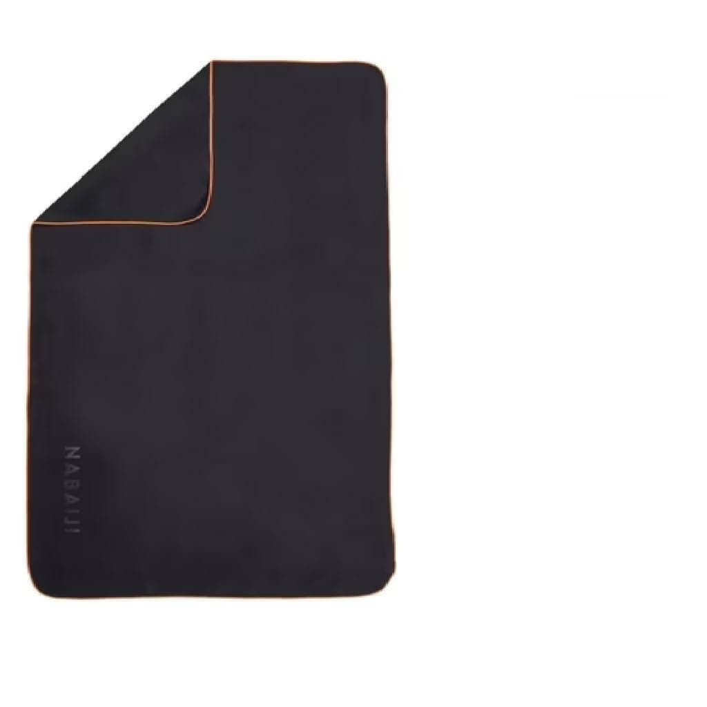 Decathlon Swimming Microfiber Towel Size L 80 x 130 cm Dark Grey