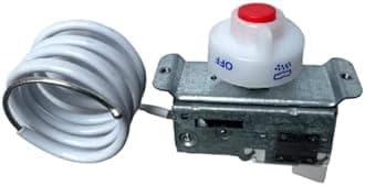 Single Door Refrigerator Thermostat, Compatible with Single Door Refrigerator 165-300 L (Whirlpool Thermostat)