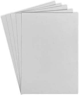 A3 Blotting Paper for Ink & Oil - Super Absorbent, 300gsm - 5 White Sheets
