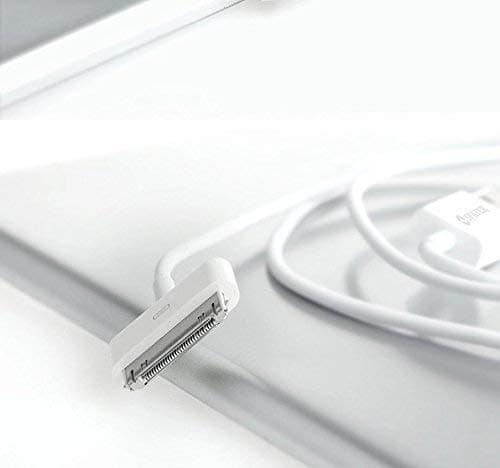 iXCC iPhone 4 4s Charger Cable iPad Charger, 2Pack 5 Feet Certified 30-Pin USB Charging Cable Compatible for iPad 1/2/3, iPhone 4/4S, iPhone 3G/3GS, iPod nano 5th/6th generations and iPod Touch 3rd/4t