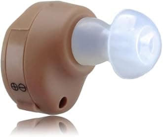 Enlinea ENL-80 In the Ear Hearing Aid For Senior | Mini Invisible Hearing Amplifier (Dual Ear)