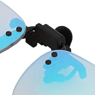 Yosoo Colorblind Glasses, Men s Glasses, Shatterproof Unisex Clip on Glasses Correction Women Men Computer Reading Products for Color Blindness red Green