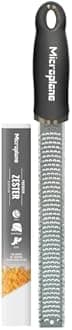Microplane (Microplane) Grater 【Official Import/Original Recipe Included/Also Loved by Cooking Professionals】 Zester Grater Premium Series for Cheese, Ginger, Garlic, Almond, Chocolate, Onion, Black