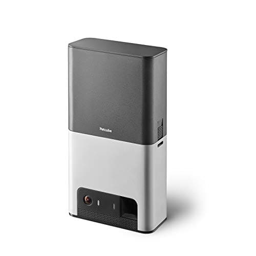 [New 2020] Petcube Bites 2 Wi-Fi Pet Camera with Treat Dispenser & Alexa Built-in, for Dogs and Cats. 1080p HD Video, 160° Full-Room View, 2-Way Audio, Sound/Motion Alerts, Night Vision, Pet Monitor