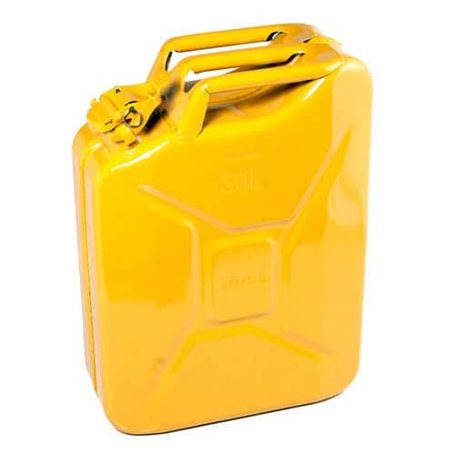 Sirius Metal Jerry Can 20l Yellow