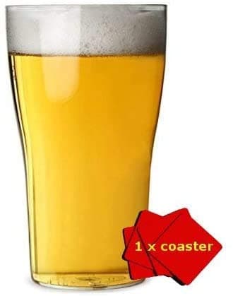 Set of 6 Unbreakable Polycarbonate Plastic Pint Glasses. Capacity (1 pint / 568ml / 20oz). Ideal for bbq's, camping, glamping, boats and general use.. Dishwasher safe.