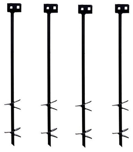 OTI 3/4" x 30" Mobile Home Double Disk Earth Auger Anchor (4 Anchor Pack)
