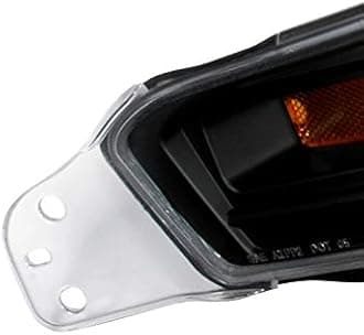 Carpartsinnovate Fits 05-09 Ford Mustang Black Bumper Lights Signal Lamps Left+Right Pair