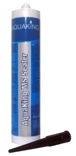 AK MS POLYMER GOLD SEALER UNDERWATER FISH POND POOL & AQUARIUM SEALANT 290ML TUBE
