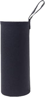 Water Bottle Carrier Bag 25oz, Water Bottle Sleeve, Neoprene Portable Insulated Water bottle Sling Holder Bag 750ml for Men Women Hiking,Black (25 oz-1pack)