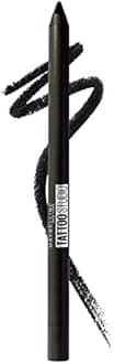 Maybelline New York Tattoostudio Waterproof, Long Wearing, Matte Finish Eyeliner Pencil Makeup, Deep Onyx, 0.04 Ounce Black