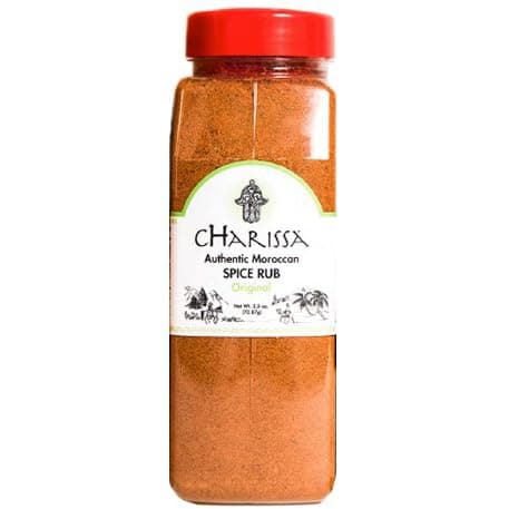 cHarissa Moroccan Style Dry Rub Seasoning, Mild - 22 oz | Authentic Moroccan Flavor for Chefs