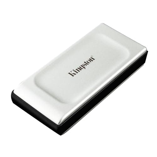 Xs2000 2Tb High Performance, Read/Write Speeds Up to 2,000Mb/S, Pocket-Sized Portable External Ssd Sxs2000/2000G, Silver, Usb3.2_Gen_2_X_2