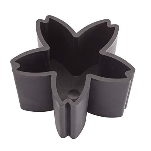 The Lakeside Collection Flower Petal Design Tidy Remote Control Caddy Organizer