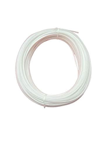 Udhayam® Plastic Broom Wire for Craft Work For Basket Making, Flower Vases Making, Chair Making, Mobile Holder Making Milk White Color (Pack of 1)