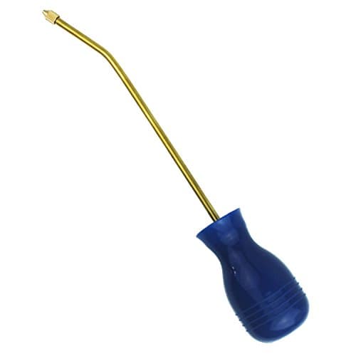 Cailorlife Pest Control Bulb Duster Sprayer, Hand Powder Duster for Bugs Pests (Blue)