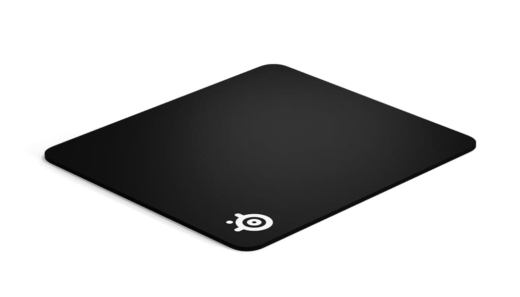 QcK Heavy - Large - Gaming Mouse Pad - Extra Thick Non-Sip Rubber Pad - Exslusive Microfiber Surface - Peak Tracking and Stability - Optimized For Gaming Sensors