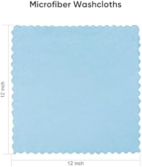 Orighty Ultra Soft Washcloths 48 Pack, Premium Microfiber Towel Sets 12 x 12 inches, Absorbent and Quick Drying Coral Velvet Washcloth, Versatile Wash Cloth for Bathroom, Hotel, and Gym (Multi-Colors)