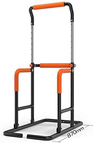 SJNQJJ Dip Station Power Tower Exercise Training Parallel Bar Workout Sports Equipment Dip Stands Multi-Function Single Parallel Bars Sports Fitness Equipment Pull Up Bars for Home Gym