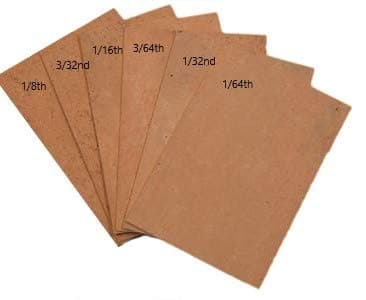 MUSICMEDIC.COM NATURAL SHEET CORK - SHEET - 6" X 4" (152.4MM X 101.6MM) - SHEET Cork for INSTRUMENT REPAIR. HIGHEST QUALITY (1/64" (0.4mm) thickness)