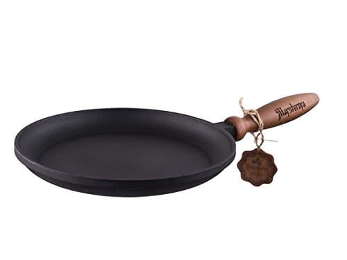 Nasha Maysternya Cast Iron Frying Pan 24 cm Crepe Pan Pancake Pan Induction T301